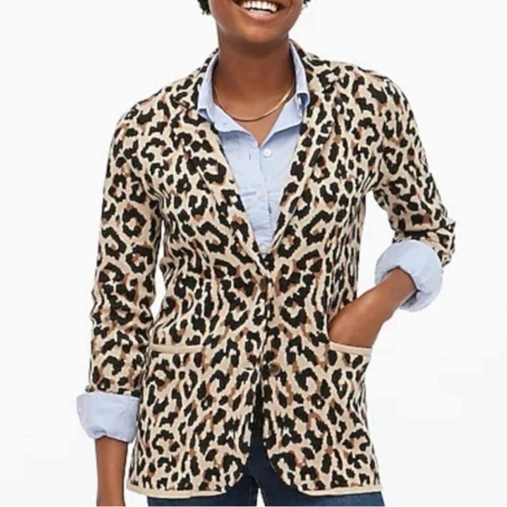 J Crew Sweater Blazer